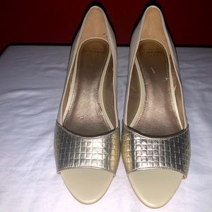 Joan and David Luxe Wedges